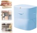2025 New 3-Layer Ultra Space Saving Self Compression Organizer, Multifunctional Comforter Storage Bag for Comforters, Clothes, Blankets, Home Organization Must Haves (Bule,… by Rewdut