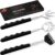 3 Pack Back Scratcher Metal Portable Telescoping with Rubber Handles, Extendable Back Massager Tool with Beautiful Box, White Elephant Stocking Stuffers Gifts for Men Women… by Yeipis