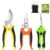 3 Pack Garden Pruning Shears, Stainless Steel Gardening Scissors Set with Storage Bag – Sharp Handheld Pruners for Plants, Flowers, Branches – Ergonomic Garden Clippers & Tools by Wevove