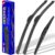 3 wipers Replacement for 2012-2018 Subaru Forester/2015-2019 Subaru Outback, Windshield Wiper Blades Original Equipment Replacement – 26″/17″/14″ (Set of 3) U/J HOOK by Rooppa