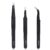 3PCS Precision Tweezers Set, Upgraded Anti-Static Stainless Steel of Tweezers, for Electronics, Soldering, Laboratory Work, Jewelry-Making, Model, Craft by Kaverme