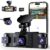 4 Channel 2.5K Dash Cam Front Rear Left Right, 170° Wide Angle Car Dash Camera with 5GHz WiFi & App Control, G-Sensor, Super Night Vision, 24H Parking Monitor, Loop Recording,… by Tehclife