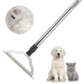 47“ Adjustable Long Handle Carpet Rake Pet Hair Remover, Reusable Large Metal Lint Remover Brush for Embedded Fur Removal from Low Pile Rugs Stairs, Carpet Brush Scraper Dog Cat… by Hold a star