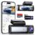 4K Dash Cam Front and Rear, Built-in 5G WiFi GPS, 64GB Card Included, 3.59” IPS Screen Dash Camera for Cars, Dual Dashcam with G-Sensor, Loop Recording, WDR, Night Vision, 24H… by Affver