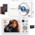 4K Digital Camera, 64MP Autofocus Vlogging Camera with Dual Lens, 16X Digital Zoom YouTube Compact Travel Point Shoot Camera for Teens Beginner, Anti-Shake,2 Batteries, 32GB… by Froitx
