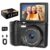 4K Digital Camera for Photography and Video, 2025 Latest 64MP Vlogging Camera for YouTube with 128G TF Card 180°Flip Screen Compact Travel Camera 16X Zoom, Anti-Shake,Suitable… by ZHIXJIA