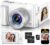 4K Digital Camera for Photography Autofocus, 64MP WiFi Vlogging Camera for YouTube with 2 Batteries, SD Card, 3″ 180°Flip Screen Selfie Compact Travel Camera for Teens with 16X… by TEFTYMON