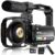4K Video Camera Camcorder 64MP Vlogging Camera for YouTube 3.0″ Touch Screen 18X Digital Zoom IR Night Vision with External Stereo Microphone,Remote,Lens Hood,Handheld… by FJFJOPK