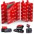 4Pcs Adhesive Sticky Pads for Dash Cam, 3M VHB Square Heat Resistant Double-Sided Sticker Replacement Fit for Windshield Dashcam Mount, 2.83″ Car Windscreen Window Glass… by volport