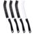4Pcs Crevice Cleaning Brush Hard Bristle Crevice Cleaning Brush, Ginsco Multifunctional Crevice Cleaning Tools, Scrub Brush Grout Cleaner Brush Small Brush for Household Use… by Ginsco