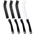 4Pcs Crevice Cleaning Brush Hard Bristle Crevice Cleaning Brush, Ginsco Multifunctional Crevice Cleaning Tools, Scrub Brush Grout Cleaner Brush Small Brush for Household Use… by Ginsco