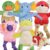 5 Pack Tough Dog Toys Stuffed Squeaky Dog Toys Assortment Plush Animal Dog Toy Value Bundle Puppy Pet Dog Toys for Small Medium Large Dogs by LECHONG