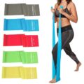 5 Pcs Professional Resistance Bands. Latex-Free, Elastic Band, Work Out Bands, Stretch Bands for Working Out Women or Men, Exercise Bands Set for Physical Therapy, Yoga, Pilates by lianjindun