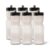 50 Strong Sports Water Bottles – Reusable 22 oz BPA-Free Plastic Bottles with Pull Top Cap – Made in USA – Top Rack Dishwasher Safe – Fits Most Bike Cages Brand by 50 Strong