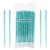 50PCS Disposable Crevice Cleaning Brush Kit, Disposable Toilet Brush, Window Sill, Keyboard, Car AC Cleaner (Blue) by Kevinrooty