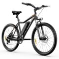 5TH WHEEL Discover Electric Bike for Adults,750W Peak Motor Electric Bicycle 20Mph 26″ Commuting Electric Mountain Bike,43Miles Removable Battery,7-Speed Gears,Front… by 5TH WHEEL