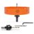 6 Inch Hole Saw with Arbor for Metal Wood and Plastic Cutting, 152mm Bi-Metal Hole Cutter for Different Project with Smooth and Flat Drilling Edge, Fast Chip Removal, Handy Hole… by VIKITON