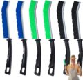 6-Pack Hard Bristle Crevice Cleaning Brush, Best Tool for Cleaning Grout, Gaps, and Sink, Home Cleaning Essentials, Crevice Cleaning Tool for Kitchen and Household Use by Prelady