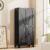 61H Metal Storage Cabinet with 2 Doors and 4 Shelves,Farmhouse Storage Cabinet with Barn Doors,Pantry Storage for Home,Office,Bathroom,Dining Room,Kitchen(Black) by Baborokic
