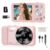 64MP 4K Digital Camera, Hoestr 18X Zoom Autofocus Point and Shoot Compact Camera with 64GB TF Card, Flash, 2.8″ LCD Screen for Teens Adult Beginner Travel Photography Vlogging… by Hoestr