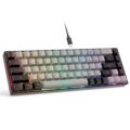 65% Gaming Keyboard, Wired Backlit Mini Keyboard, Ultra-Compact Anti-Ghosting No-Conflict 68 Keys Membrane Gaming Wired Keyboard for PC Laptop Windows Gamer by GEODMAER