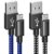6amLifestyle PS4 Controller Charger Charging Cable, 2 Pack 10ft Extra Long Micro USB 2.0 Cable, Nylon Braided Cord, for PS4, PS4 Slim/Pro, Xbox One S/X Controller, Android… by 6amLifestyle