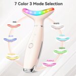 7 Color Neck Face Massager, Portable Facial Massager, Face Sculpting Tool for Skin Care with Vibration, Thermal by ASDWEUS