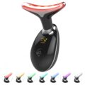 7-in-1 Deplux Skin Care Tool, Face Neck Massager for Skin Care Routine at Home, Glossy Black by Fastaid