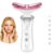 7 in 1 Multifunctional Facial Massager, Red Light Therapy for Face, Beauty Skin Care Tool for Face and Neck, Portable Facial Massager for Wrinkles and Skin Care-White by Keylitos