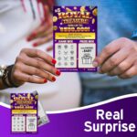 7 Pack - Pregnancy Announcement Lottery Scratch Off Tickets | 4x6 Authentic Looking | Pregnancy Scratch Off Great for Baby Announcements, Pregnancy Announcement to Grandparents... by Jayour