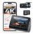 70mai 4K Dash Cam Front and Rear with STARVIS, Built in 5GHz WiFi & GPS Car Camera, Super Night Vision, ADAS, 3” IPS Screen, 24H Parking Mode, Time-Lapse, Loop Recording, with… by 70mai