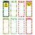 8 Magnetic Notepads – Notepads for Grocery List, Shopping List, To-Do List, Reminders -Strong Magnetic Back- Memo Notepad with Realistic Fruit Designs | 25 Sheets per Pad 7.5 x… by Modern Shop
