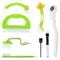 8 Pack Grout Cleaner Brush, Hand-held Groove Gap Cleaning Tools Tile Joint Scrub Brush to Deep Clean, Household Cleaning Brushes for Window Door Track, Stove Tops, Shower,… by LeeLoon