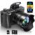 8K Digital Cameras for Photography Autofocus, WiFi 88MP Vlogging Camera with Dual-Lens, Flash, 16X Digital Zoom, Touch Screen, Travel Camera Anti-Shake with Lens Hood, 64GB… by IGXHAVIZ