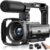 8K Video Camera Camcorder 88MP UHD WiFi Vlogging Cameras for YouTube 18X Digital Zoom IR Night Vision 3.0”Touch Screen Camera with 32GB Card, Microphone, Stabilizer, Lens Hood,… by FlyFrost