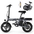 A14 Electric Bike – Premium Adult E-Bike with AI-Powered Pedal Assist, 9 Shock Absorbers, 44.99% Brake Ratio, Peak Power 650W, mini Folding Electric Bike, 499Wh Removable… by INSDRGN