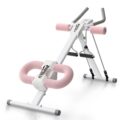 Abdominal Trainers – Adjustable Ab Trainer Machine, Foldable Abdominal Workout Equipment with Knee Protection – Home Gym Core Strength Trainer for Men & Women by PAPIBLU