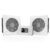 AC Infinity AIRPLATE T8 White, Quiet Cooling Dual-Fan System 6″ with Thermostat Control, for Home Theater AV Cabinets by AC Infinity