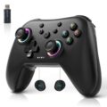 AceGamer Aurora Generation 2.4G Wireless Bluetooth Controller for Windows PC/Android/Switch/iOS/Steam Deck, Hall Joysticks and RGB Light- Upgraded PC Gaming Controller and Back… by AceGamer