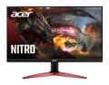 Acer Nitro KG241Y Sbiip 23.8” Full HD (1920 x 1080) VA Gaming Monitor | AMD FreeSync Premium Technology | 165Hz Refresh Rate | 1ms (VRB) | ZeroFrame Design | 1 x Display Port… by acer
