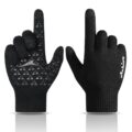 Achiou Winter Gloves, Glove for Men Women, Upgraded Touch Screen Texting Warm Running with Thermal Soft Knit Lining by Achiou