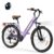 ACTBEST Core Electric Bike for Adults – 468Wh Removable Battery, 26 inch Step Thru Electric Bicycle, Peak 750W Brushless Motor Cityrun Ebike, with 7 Speed, Up to 50 Miles, E-Bikes by ACTBEST