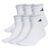 adidas Men’s Athletic Cushioned 6-Pack Quarter, Athletic Cushioned Quarter Ankle Socks for Men with Arch Support by adidas