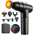 AERLANG Massage Gun with Heat Deep Tissue Back Massager Neck Massager for Pain Relief,Muscle Percussion Massage Gun, Birthday Gifts for Men Women Dad him Handheld Message Gun… by AERLANG