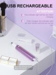 AHHFEI Rechargeable 5 in 1 Ear and Nose Hair Trimmer for Women, 2025 Professional Painless Eyebrow & Facial Hair Trimmer with Powerful Motor and Dual-Edge Blades Easy Cleansing by AHHFEI