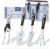 Aimerla Gardening Tool Set of 5 Heavy Duty Aluminum Garden Tools with Non-Slip Rubber Grip, Fashion Garden Bag, Durable Hand Tools for Gardener, Weeding, Gardening Gifts for… by Aimerla