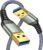 AINOPE USB to USB Cable, USB 3.0 A to A Male to Male Cable [Never Rupture] Double End Type A Cord Compatible with Hard Drive Enclosures, KVM, DVD Player, TV, Laptop… by AINOPE