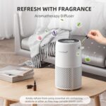 Air Purifier for Home Bedroom, AromaRoom H13 HEPA Air Filter For Smoke Pollen Dander Hair Smell Air Cleaner, 3-in-1 Filter with Sleep Mode, Quiet Air Cleaner For Pets, Home,... by Aroma Room