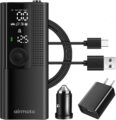 Airmoto and Power Kit Bundle Deal – 1 bundle – Tire Inflator Portable Air Compressor with Power Kit for Charging at Home and on The Road – Cordless Air Pump for Car Tires,… by Airmoto