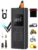AIRSURE Tire Inflator Portable Air Compressor, 150 PSI Fast Inflation Cordless Air Pump with LED Light, Auto Shut-Off, Rechargeable Battery for Car, Motorcycle, Bike, and Sports… by AIRSURE